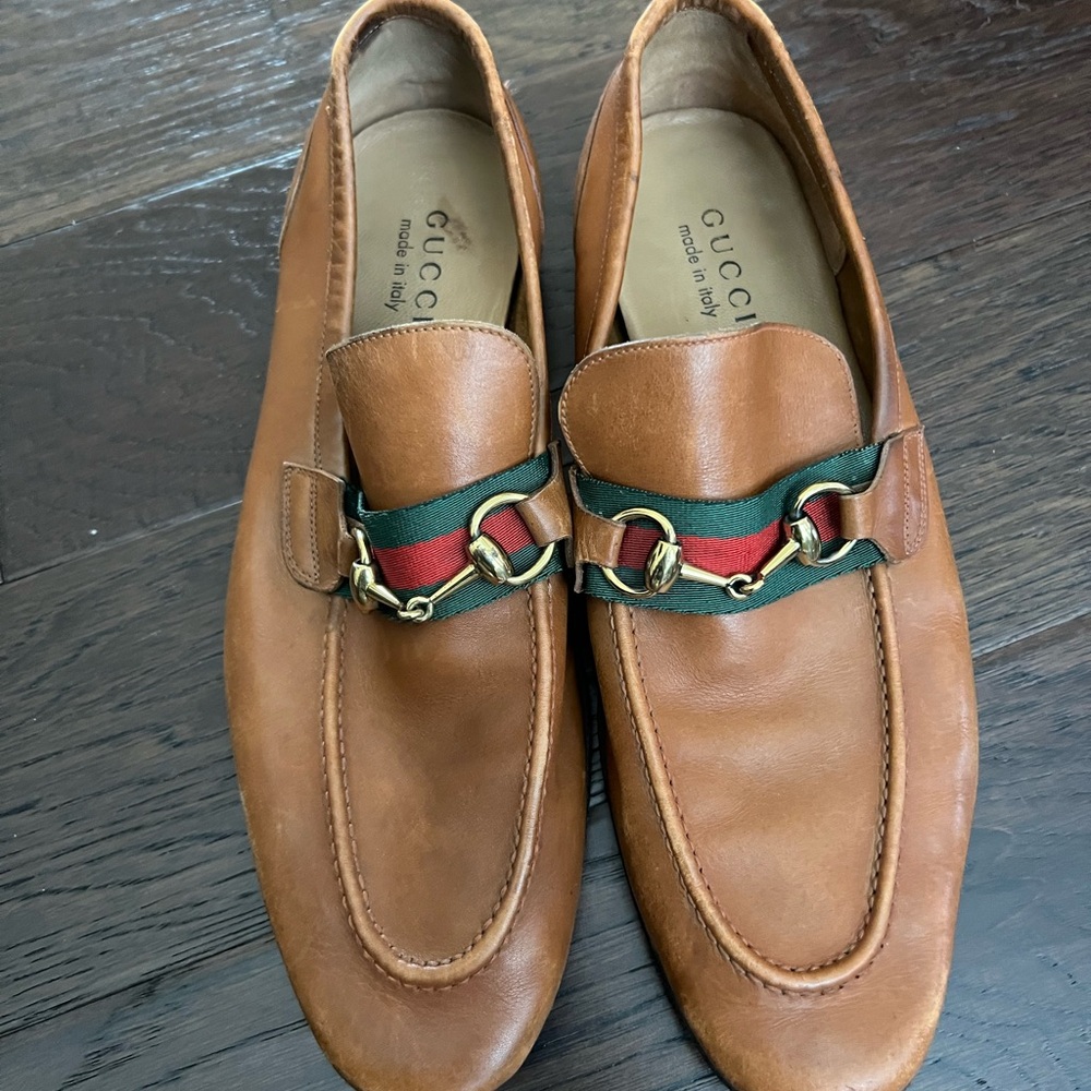 Gucci Tan Loafers